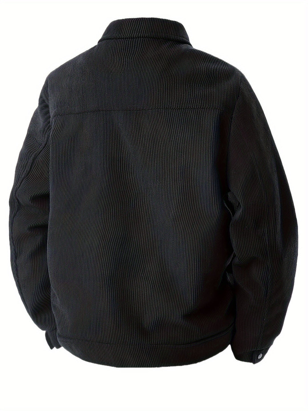 Elegante Cordjacke für Herren mit langen Ärmeln