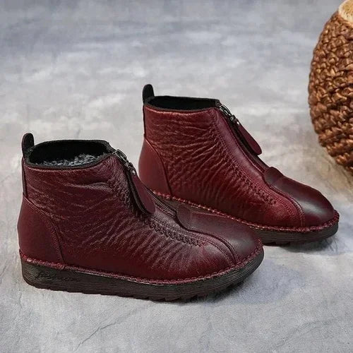 Mia | Elegante Rutschfeste Stiefeletten für Damen mit flachem Absatz