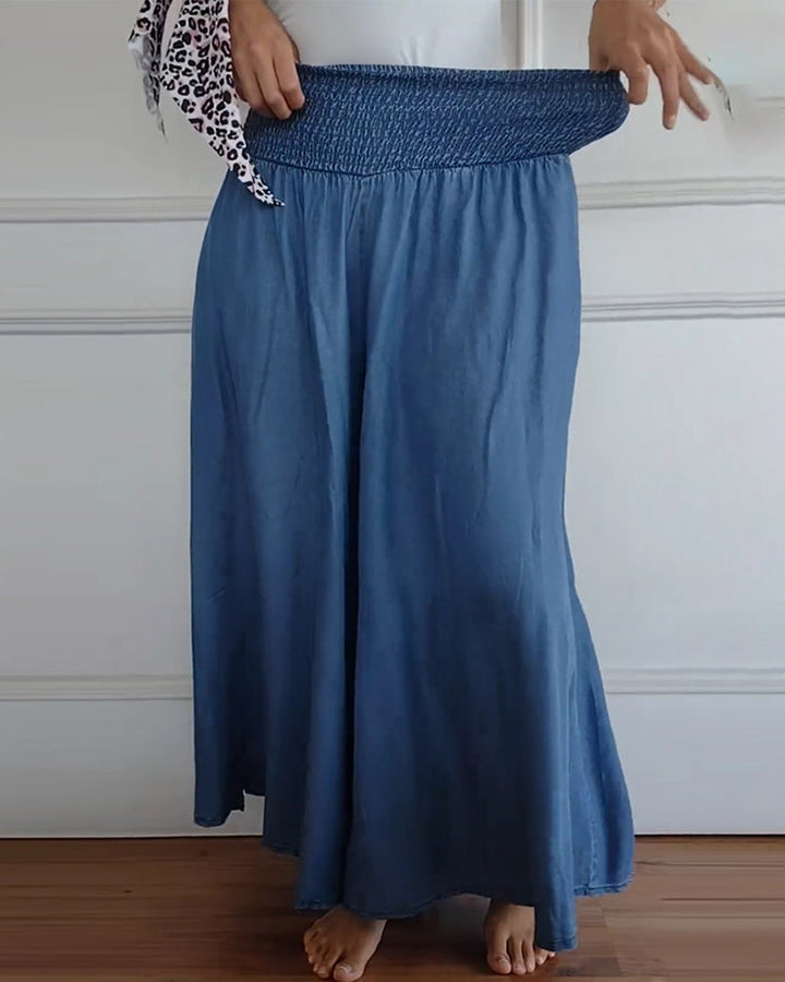 Sophia | Hose für Damen mit elastischem Bund und weiter Passform