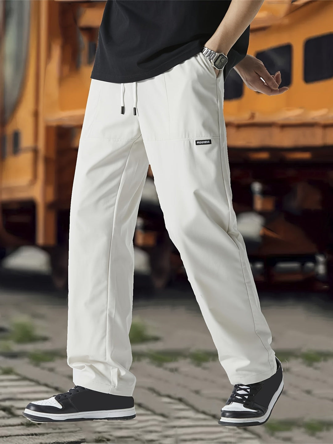 Gideon | Herren Jogginghosen mit geradem Bein
