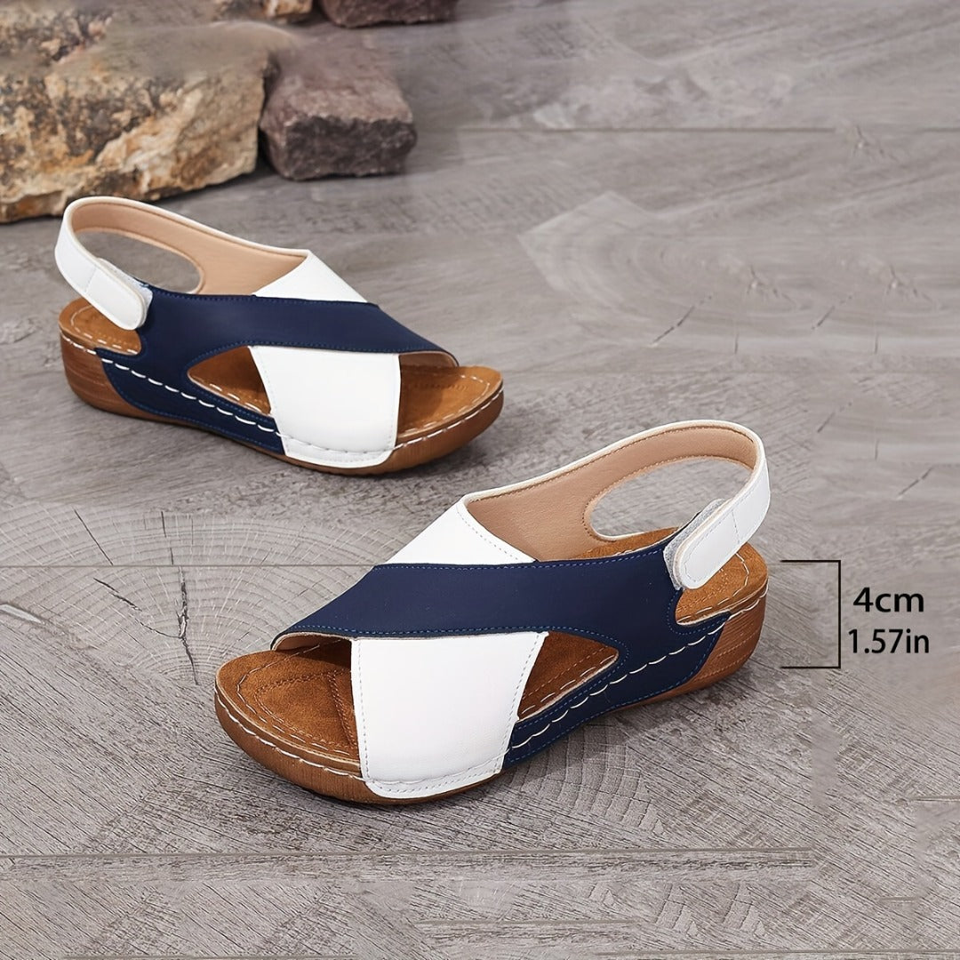 Milena | Ultrabequeme Orthopädische Sandalen für Damen mit niedrigem Absatz