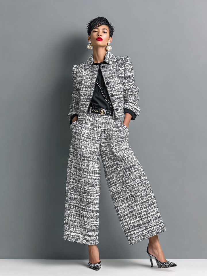 Akira Chic Zweiteiliges Ensemble für Damen