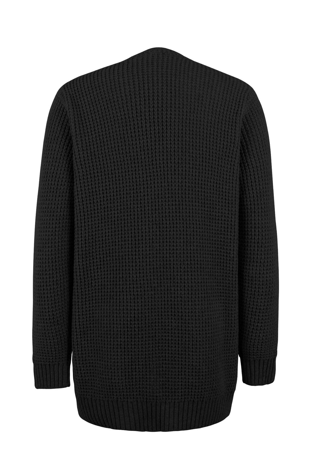Esmae | Lange Strickjacke für Damen mit V-Ausschnitt und langen Ärmeln