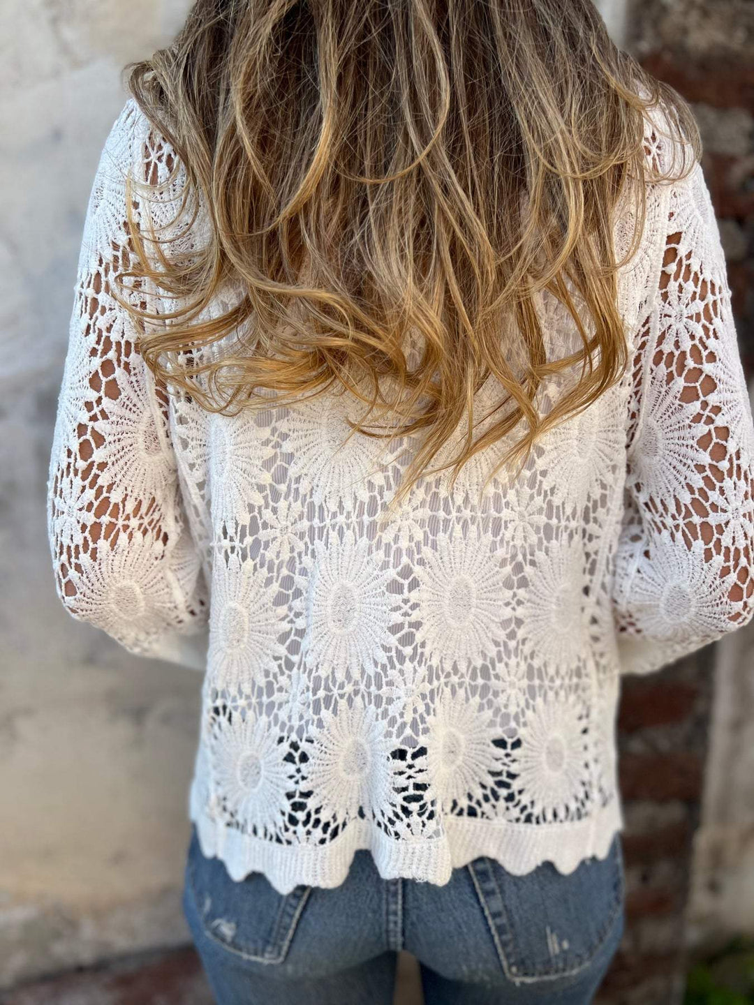 Nadia | Bequemer Cardigan für Damen mit V-Ausschnitt und langen Ärmeln