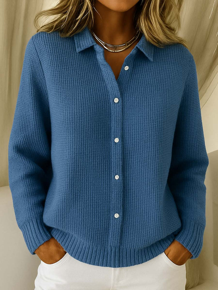 Doris | Lässiger, kuscheliger Cardigan für Damen mit langen Ärmeln