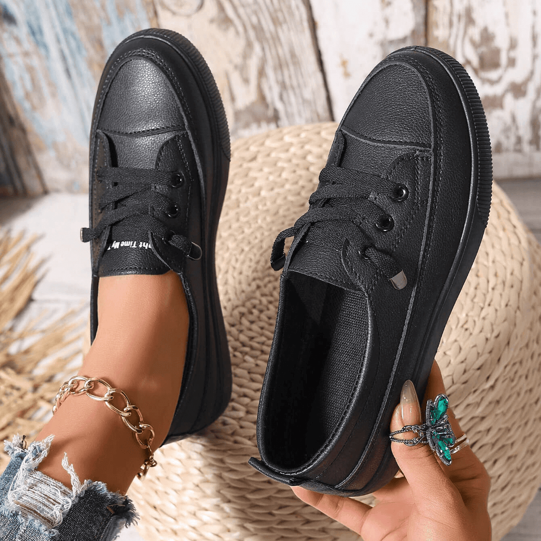 Elise | Damen Schnürung Orthopädische Flache Schuhe