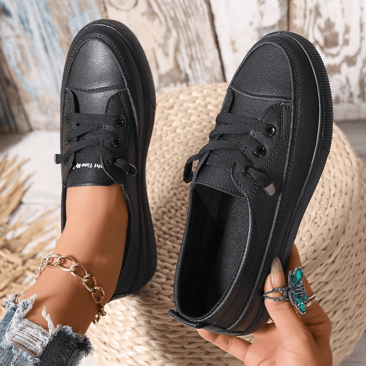 Elise | Damen Schnürung Orthopädische Flache Schuhe