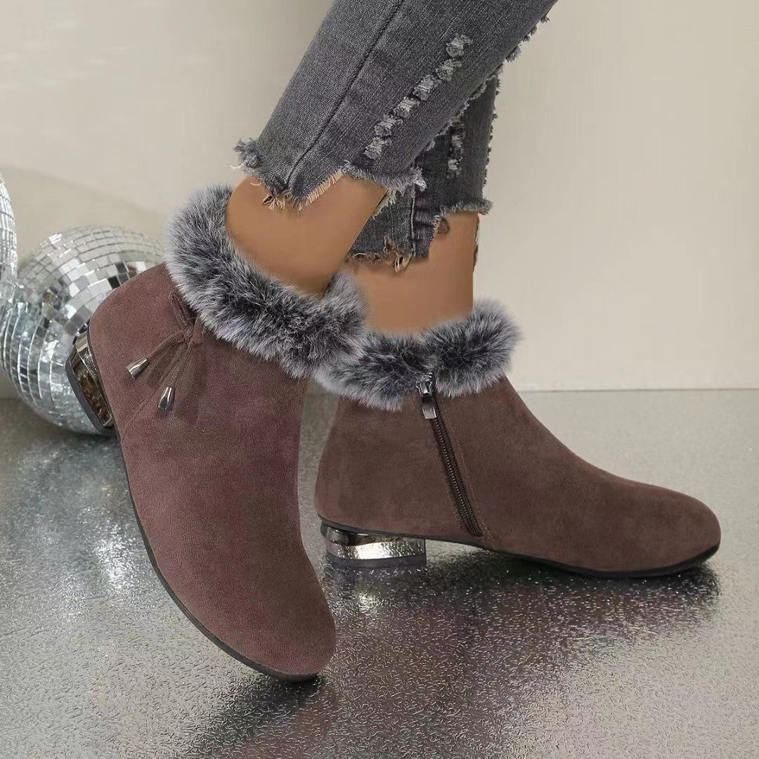 Stacey | Weiche Stiefeletten für Damen mit mittelhohem Absatz