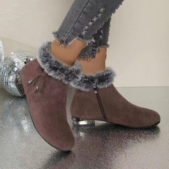 Stacey | Weiche Stiefeletten für Damen mit mittelhohem Absatz