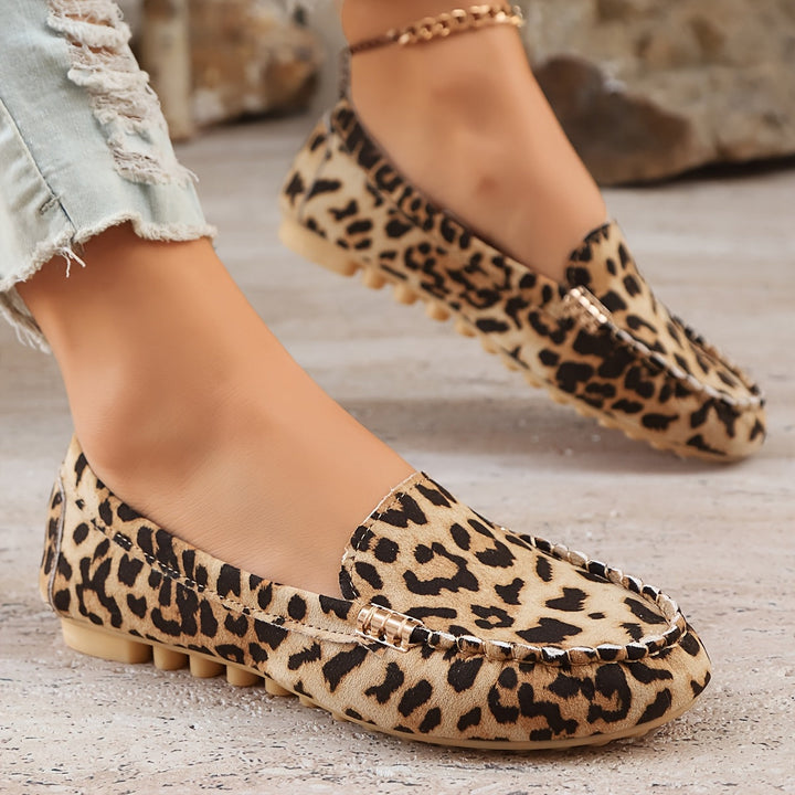 Jennifer | Leopardenmuster Slipper für Damen
