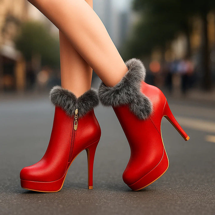 Mira | Orthopädische Stiefel für Damen mit hohem Absatz