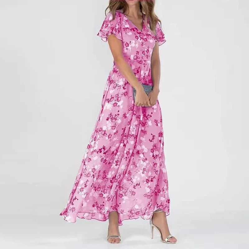 Aurelia | Glamouröses Bauchbedeckendes Maxikleid für Damen