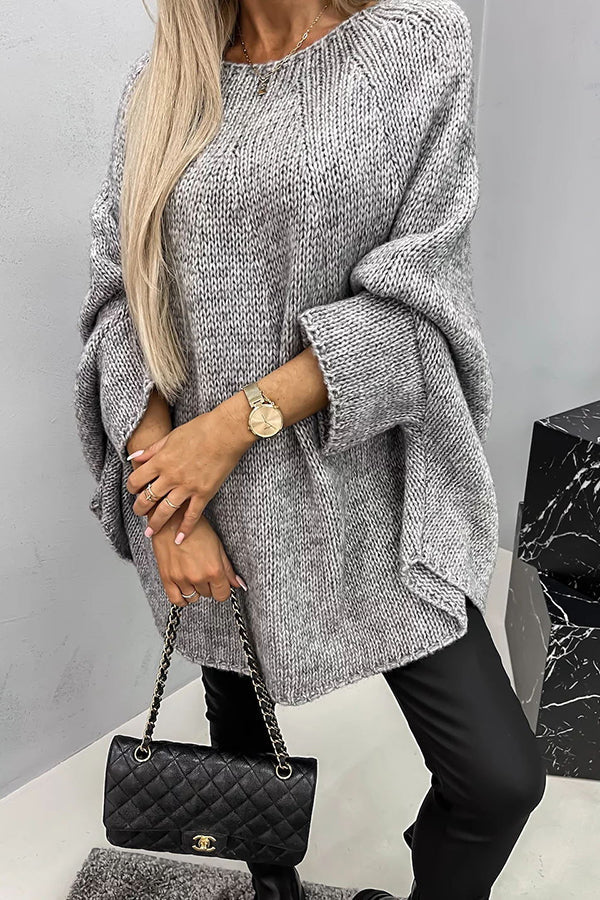 Eleganter Rundhals-Pullover für Damen | Isabelle mit Rundhalsausschnitt