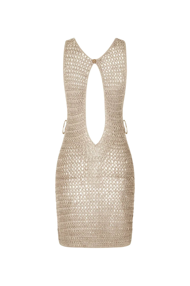 Mila | Damen Minikleid, ärmellos, mit Cut-Out