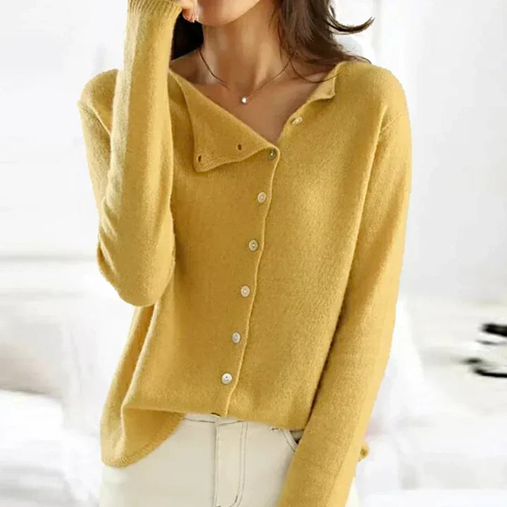 Paige | Cozy Cardigan für Damen mit V-Ausschnitt und langen Ärmeln