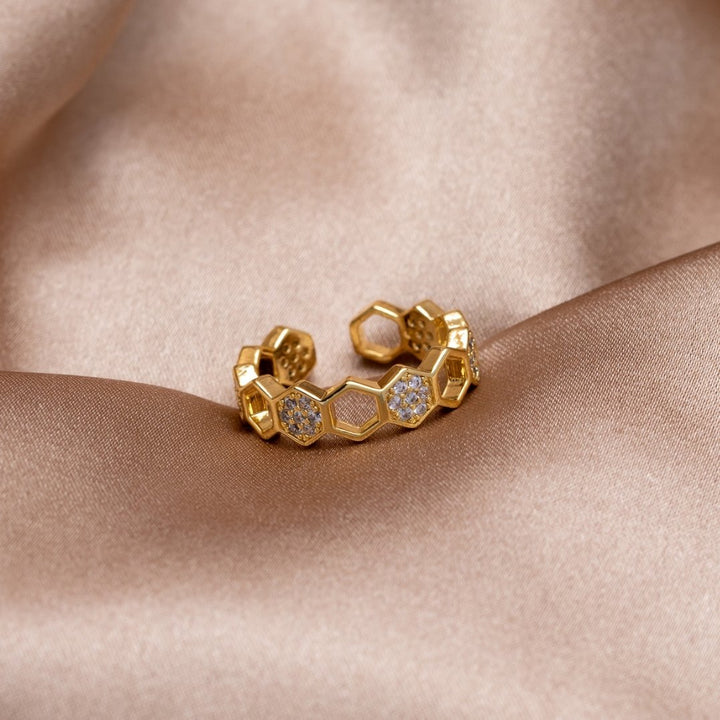 Cinthia | Gold- und Kristallring