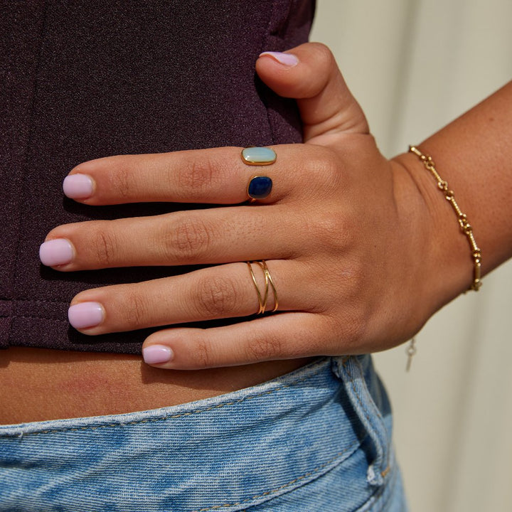 Alicia | Goldring für Damen