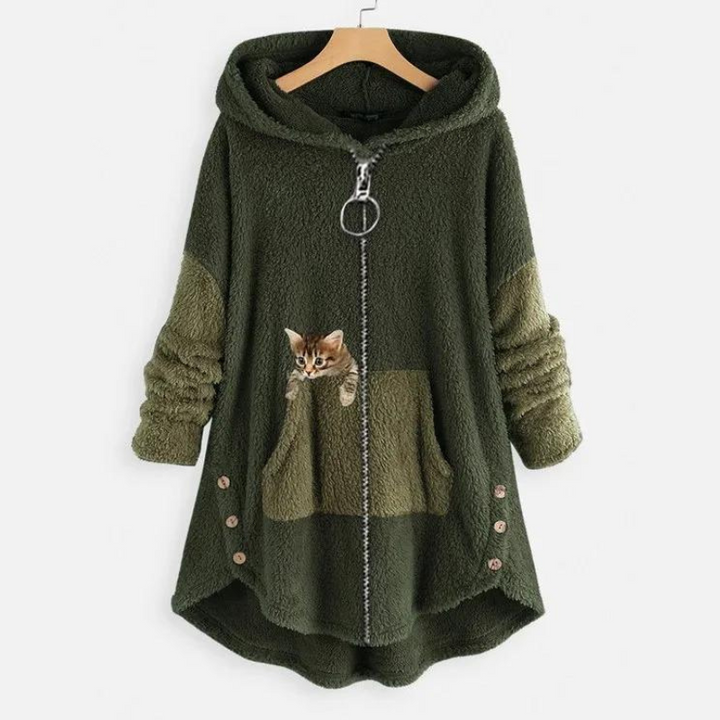 Agnes | Ultraweicher und warmer Plüsch-Hoodie für Damen