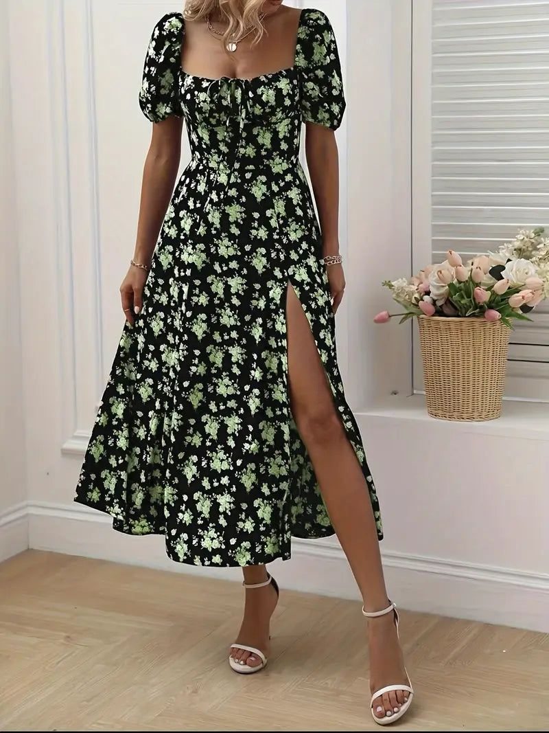 Mirella | Feminin floral Kleid