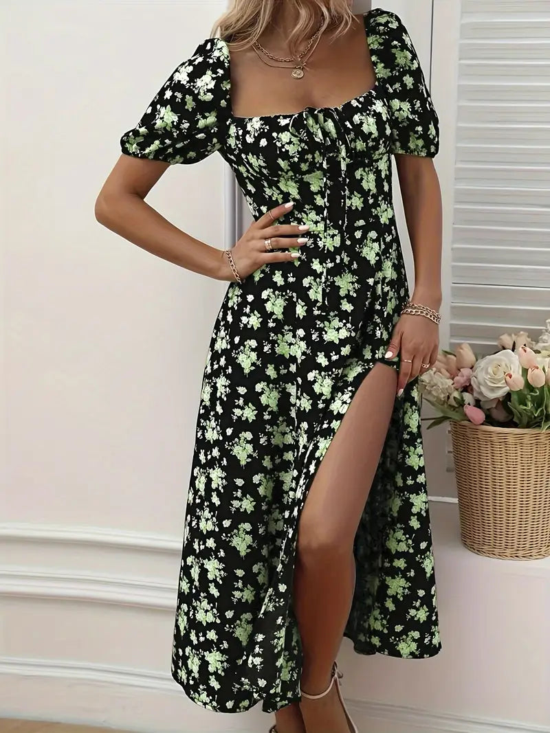 Mirella | Feminin floral Kleid