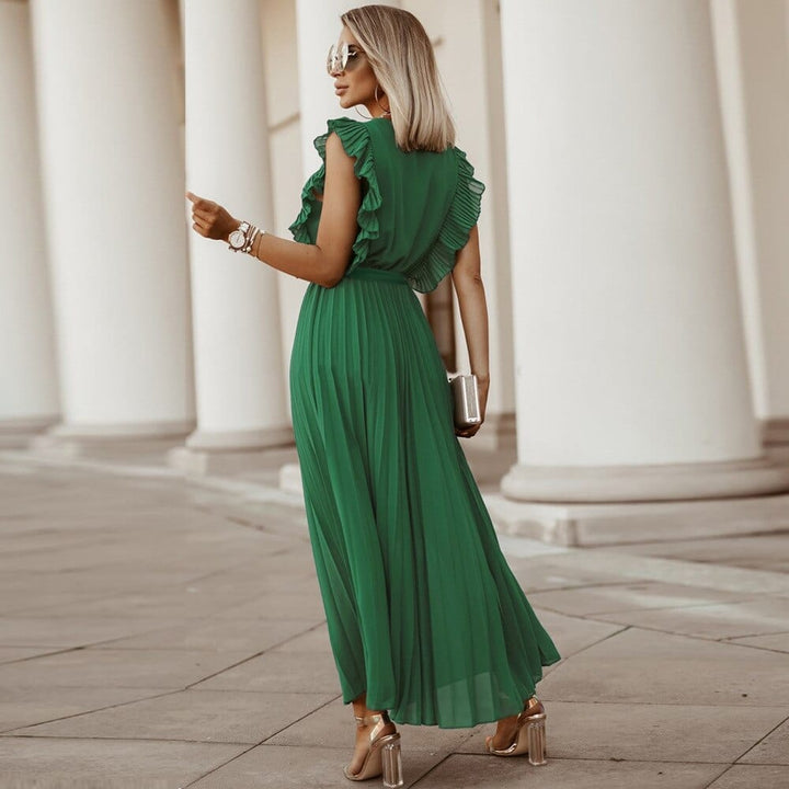 Adele | Kleid mit V-Ausschnitt