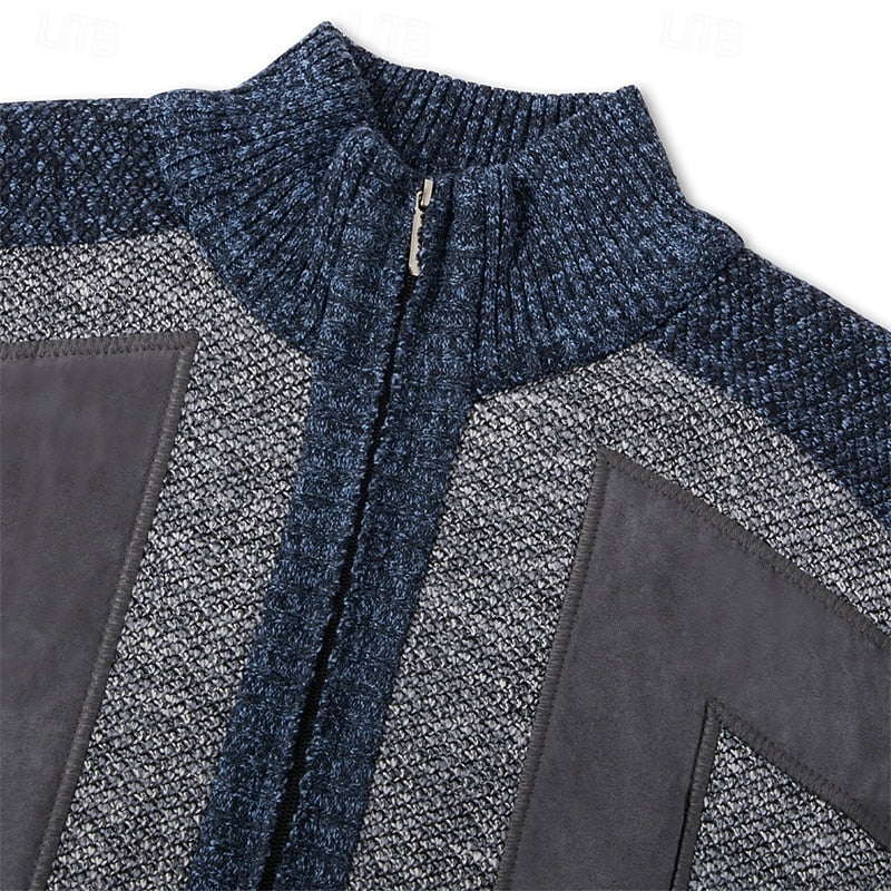Kian | Herren Langarm-Cardigan mit Taschen