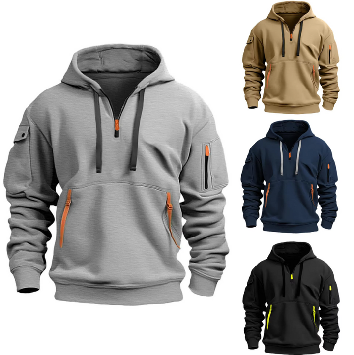 Sam | Kapuzenpulli Weste für Herren