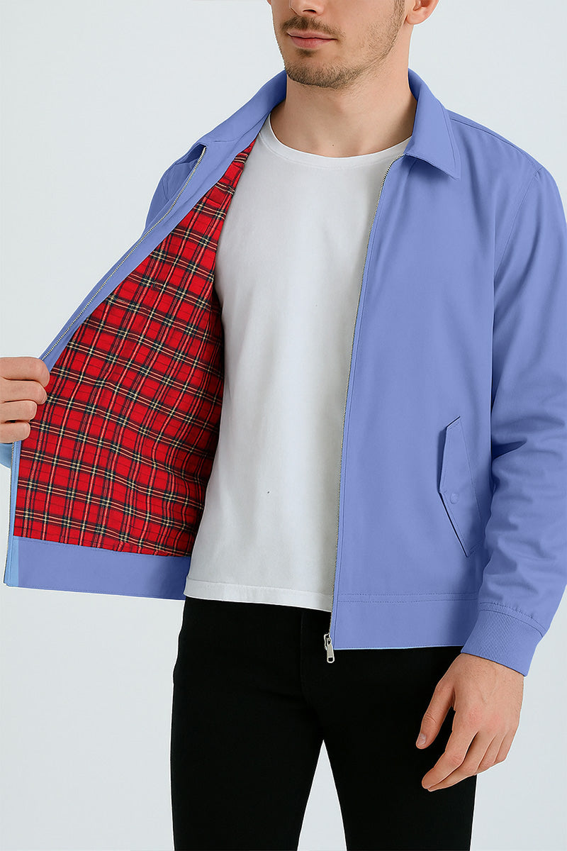 Harry Stone Jacke für Herren mit Rundhalsausschnitt und langen Ärmeln