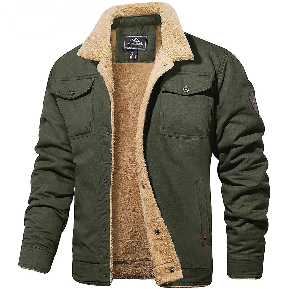 Enrico | Klassische Jacke aus Merinowolle für Herren mit langen Ärmeln