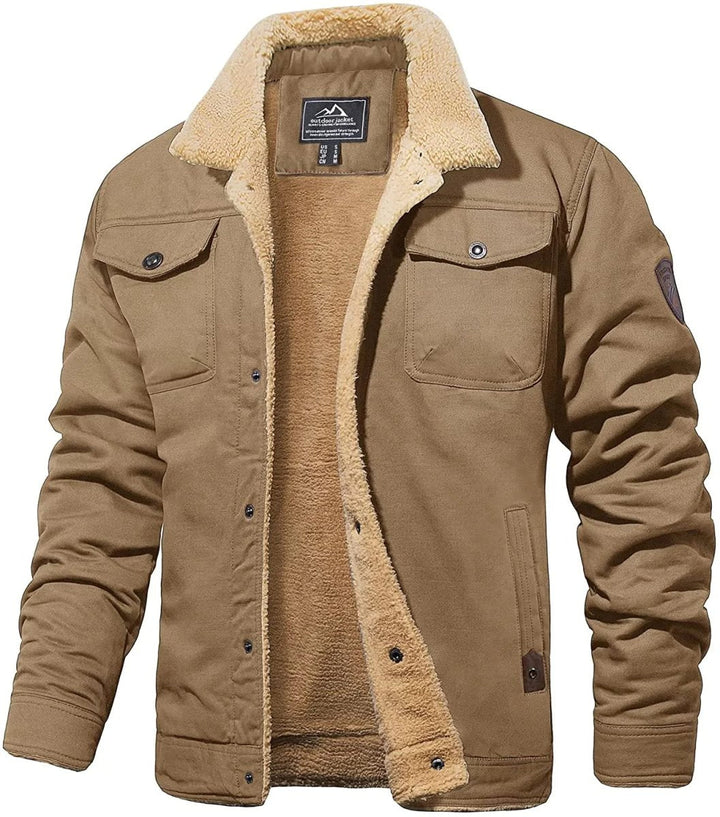 Enrico | Klassische Jacke aus Merinowolle für Herren mit langen Ärmeln