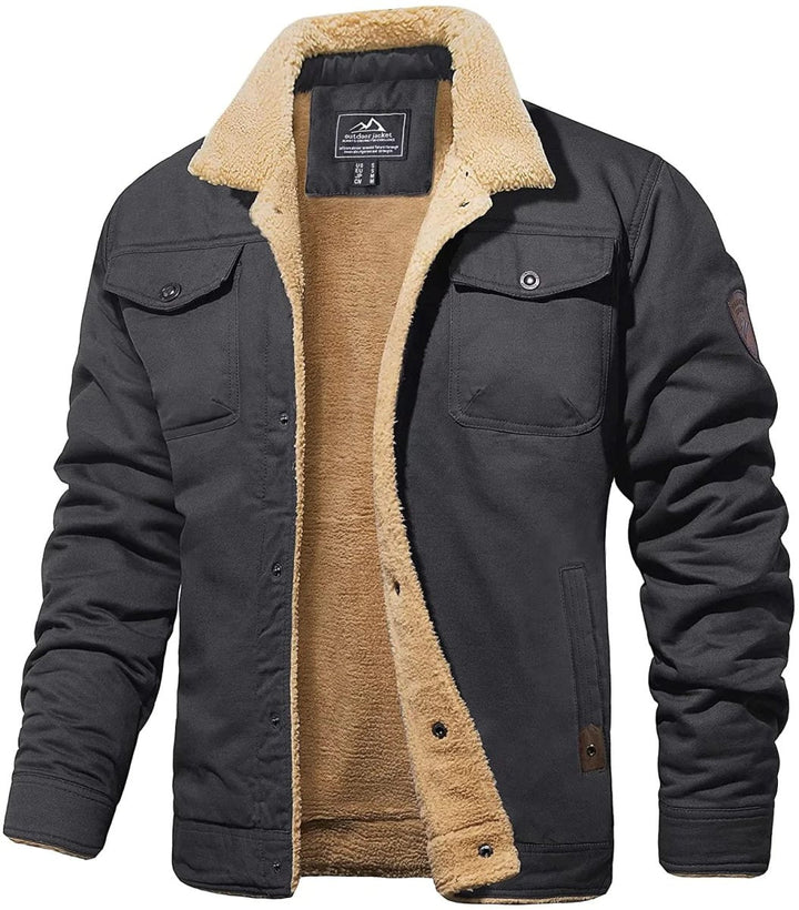 Enrico | Klassische Jacke aus Merinowolle für Herren mit langen Ärmeln