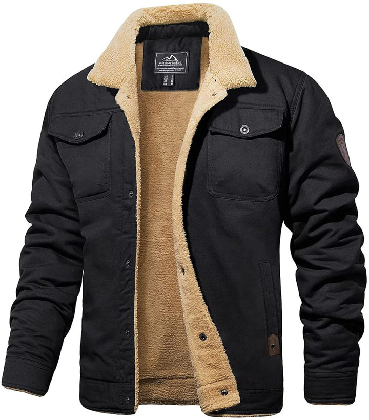Enrico | Klassische Jacke aus Merinowolle für Herren mit langen Ärmeln