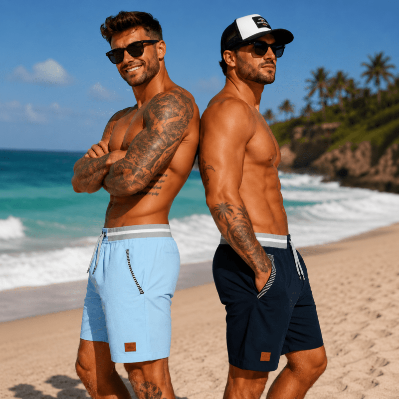 Mila | Knielange Shorts mit Taschen und Kordelzug