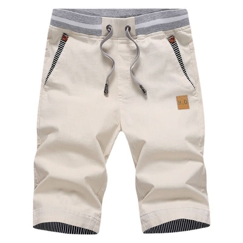 Mila | Knielange Shorts mit Taschen und Kordelzug