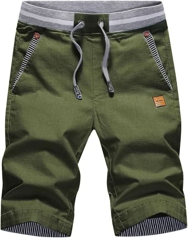Mila | Knielange Shorts mit Taschen und Kordelzug