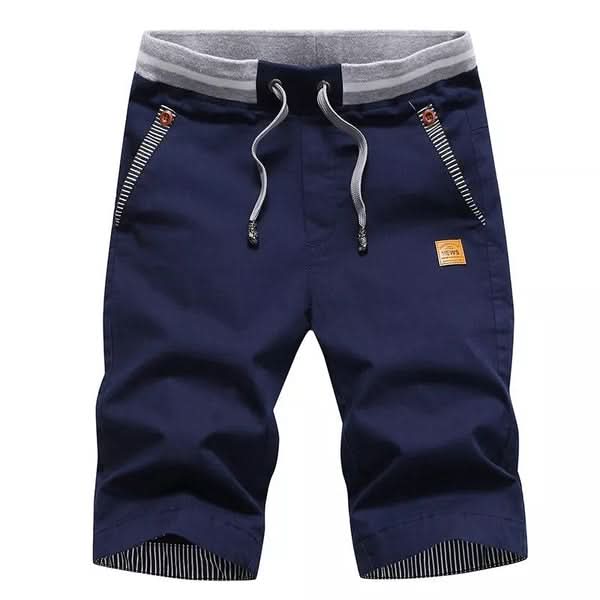 Mila | Knielange Shorts mit Taschen und Kordelzug