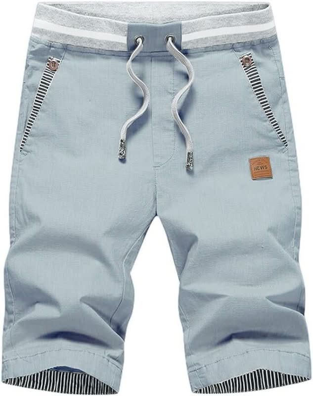 Mila | Knielange Shorts mit Taschen und Kordelzug