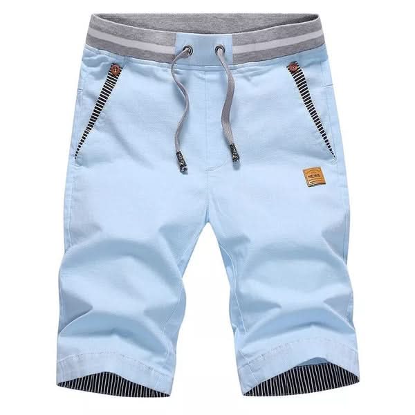 Mila | Knielange Shorts mit Taschen und Kordelzug