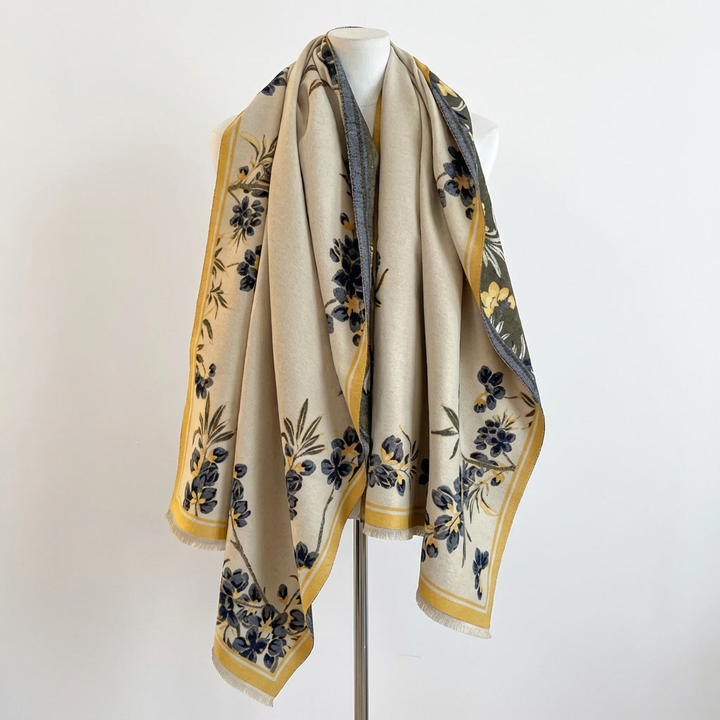Juliette Bloom Wickelschal für Damen mit Blumenmuster