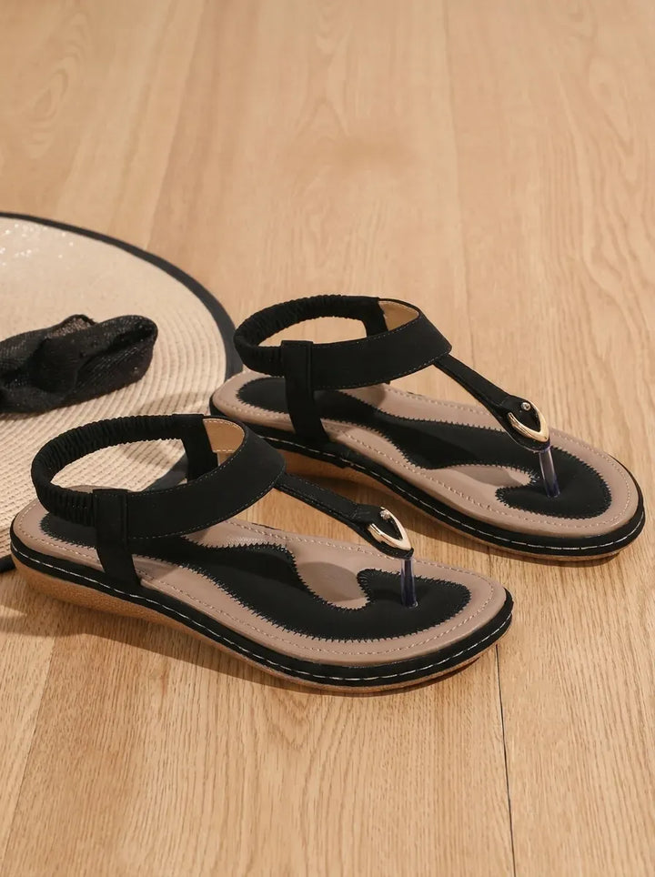 Orthopädische Sandalen | Schick und Bequem für Damen mit flachem Absatz
