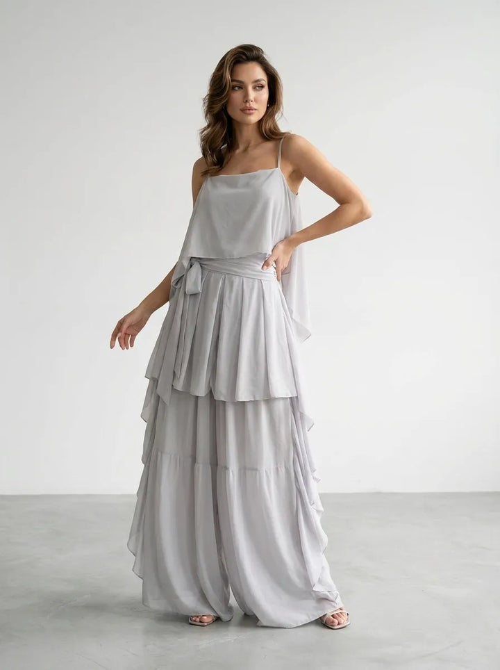 Ivah | schulterfrei Flowy Set