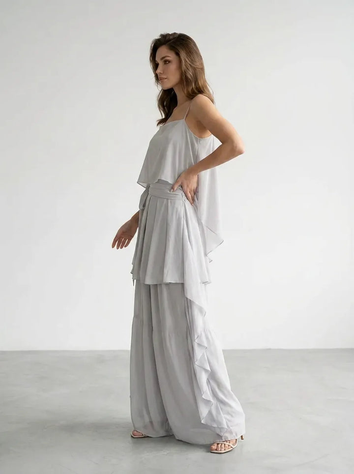 Ivah | schulterfrei Flowy Set