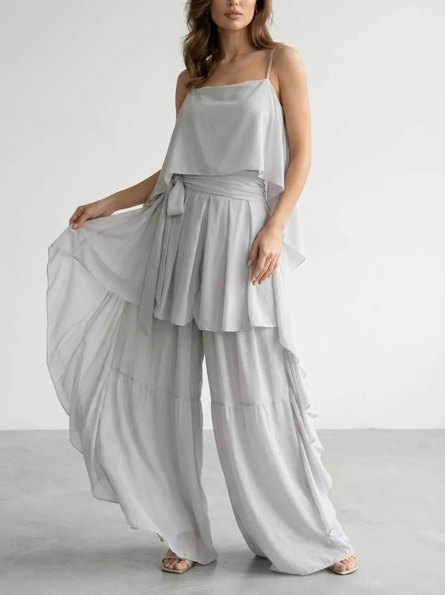 Ivah | schulterfrei Flowy Set