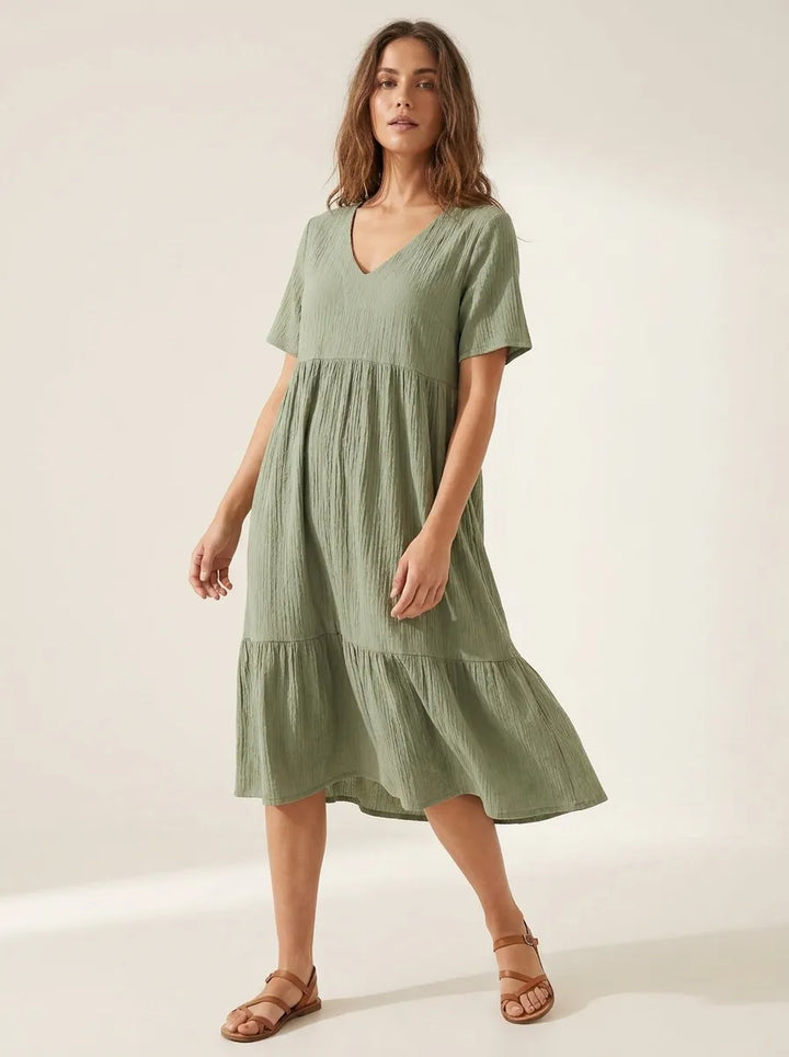 Emma | Elegantes Minikleid für Damen mit Bauchbedeckung
