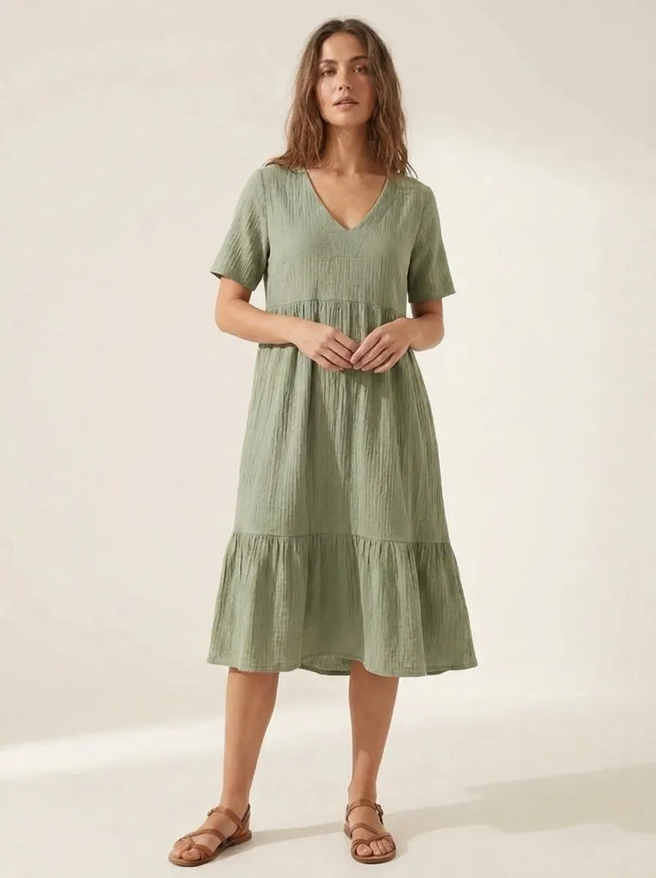 Emma | Elegantes Minikleid für Damen mit Bauchbedeckung