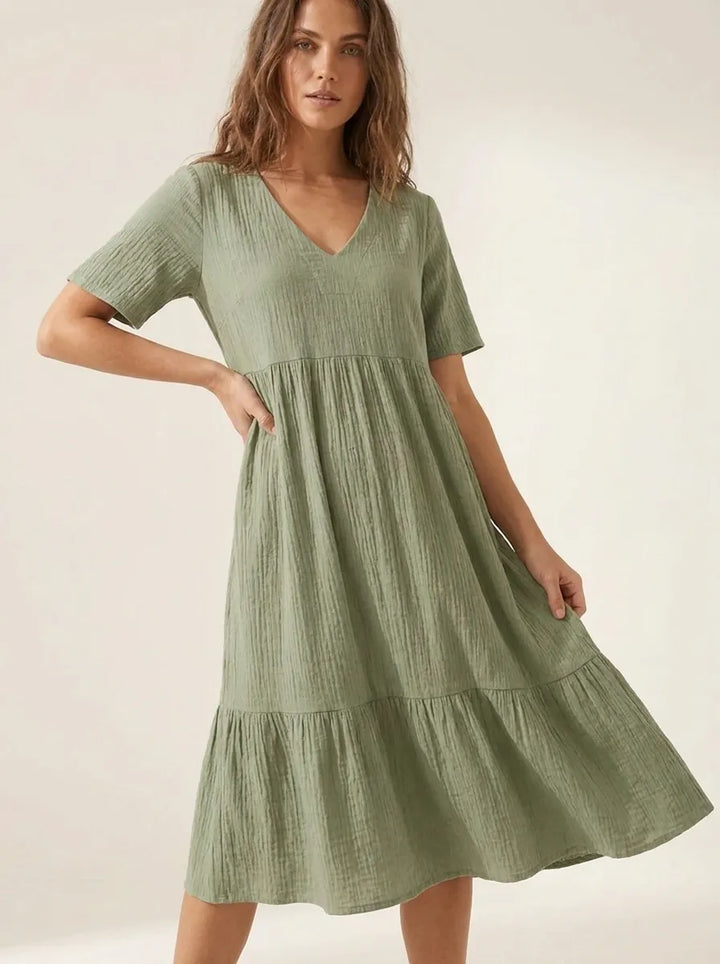Emma | Elegantes Minikleid für Damen mit Bauchbedeckung