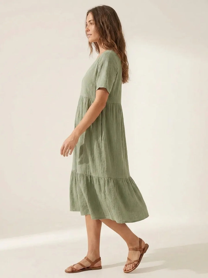 Emma | Elegantes Minikleid für Damen mit Bauchbedeckung