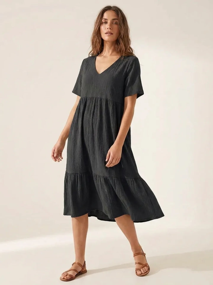 Emma | Elegantes Minikleid für Damen mit Bauchbedeckung