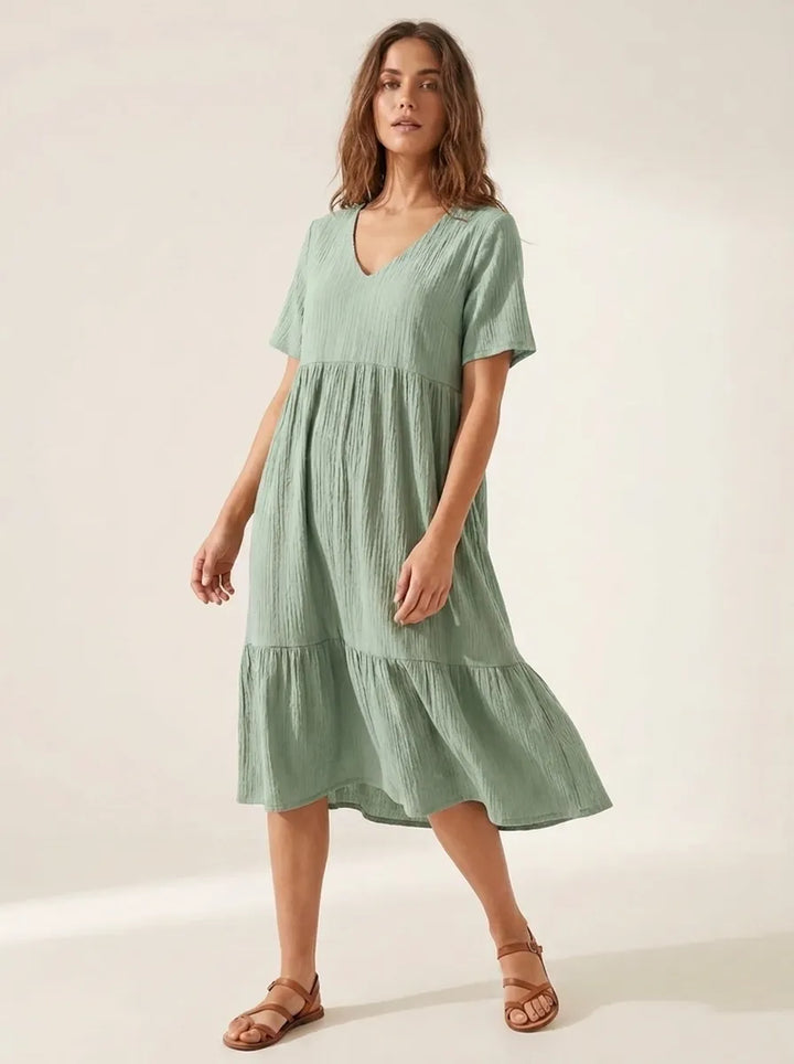 Emma | Elegantes Minikleid für Damen mit Bauchbedeckung