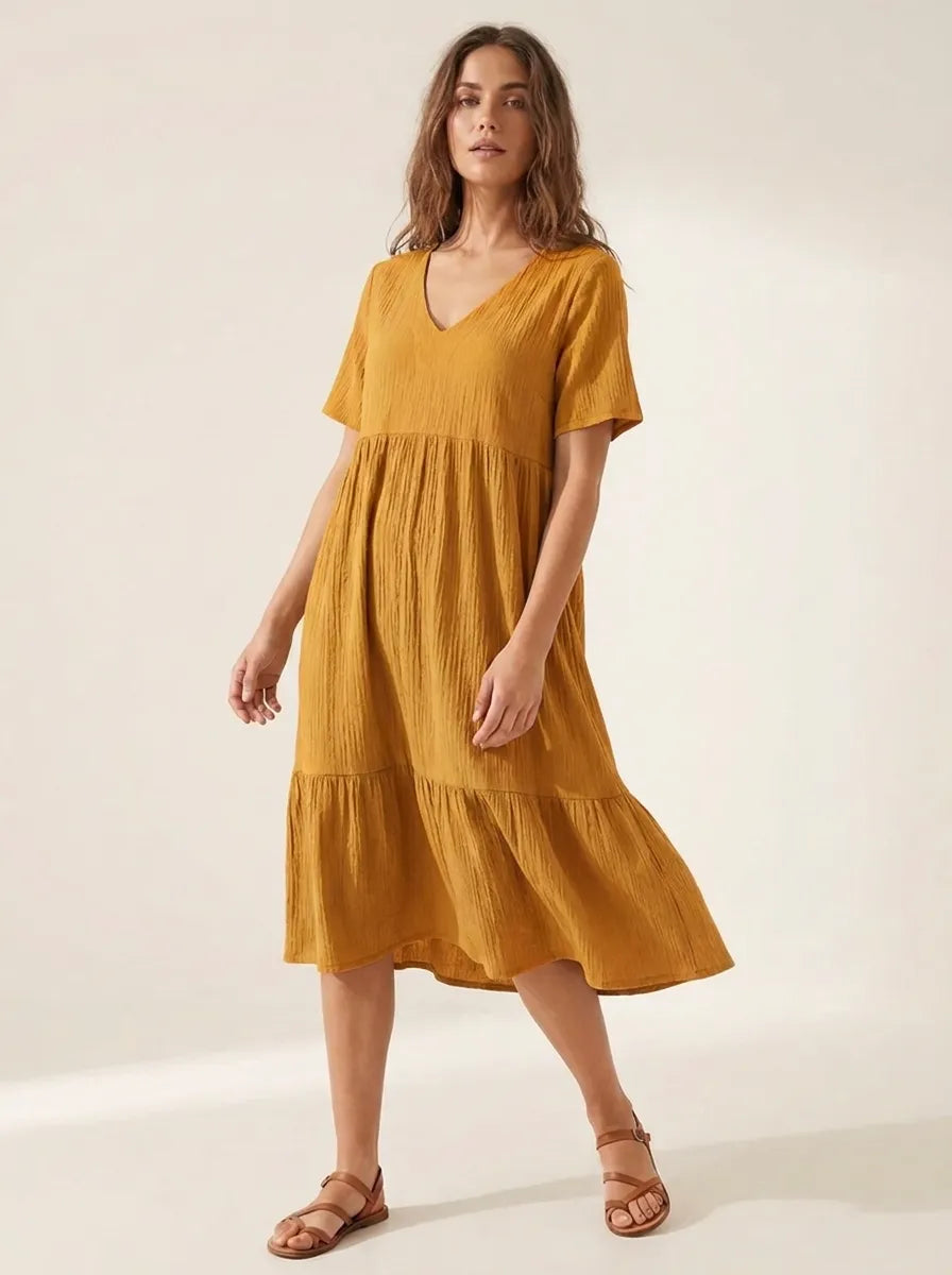 Emma | Elegantes Minikleid für Damen mit Bauchbedeckung